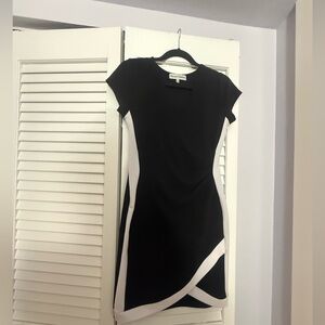 Almost Famous Black & White dress size L/M